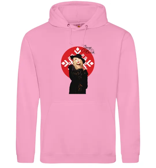 Мужская толстовка (худи) Ірина Білик орнамент Розовый фото