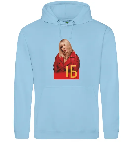 Мужская толстовка (худи) Білик Ірина Голубой фото