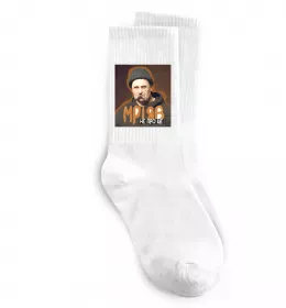 Носки Борщ з карасями Шевченко Белый фото