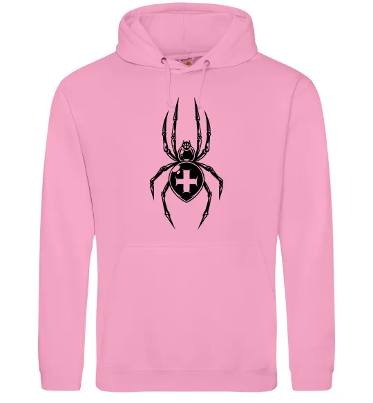 Женская толстовка (худи) Павук-хрестовик Розовый фото