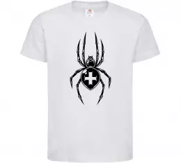 Детская футболка Павук робот Белый фото