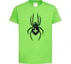 Детская футболка Павук-хрестовик Лаймовый Детская футболка Павук-хрестовик Лаймовый фото