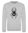 Свитшот Павук-хрестовик Серый меланж фото