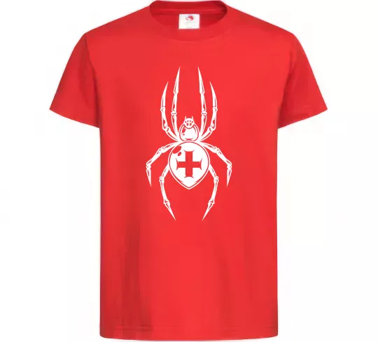 Детская футболка Павук-хрестовик Красный фото