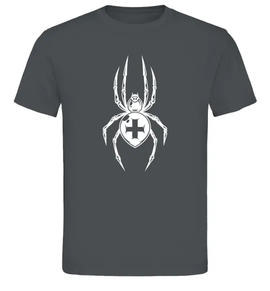 Чоловіча футболка Павук-хрестовик Графіт фото