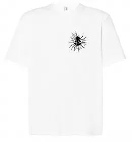 Футболка Оверсайз Spider Белый фото