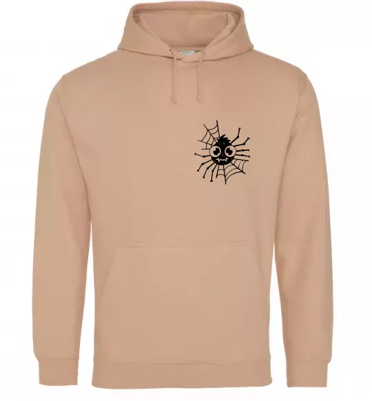 Женская толстовка (худи) Павутинка Песочный фото