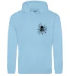 Жіноча толстовка (худі) Павутинка Блакитний фото
