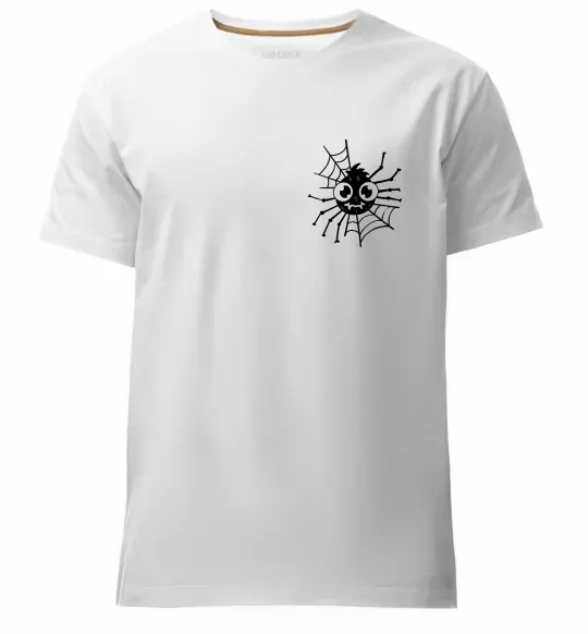 Чоловіча преміум футболка Павутинка Білий фото