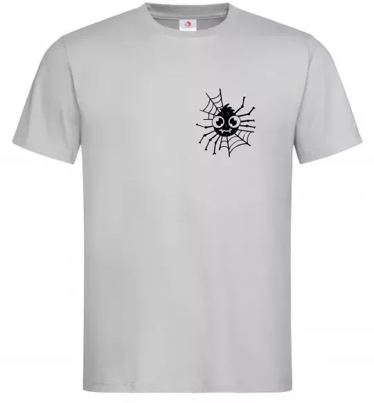 Чоловіча футболка Павутинка Сірий фото