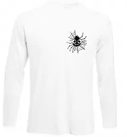 Лонгслив Spider Белый фото