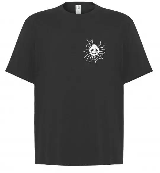 Футболка Оверсайз Павутинка Черный фото