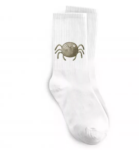 Носки Павучок малюнок Белый фото