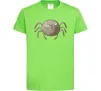 Дитяча футболка Павучок малюнок Лаймовий фото