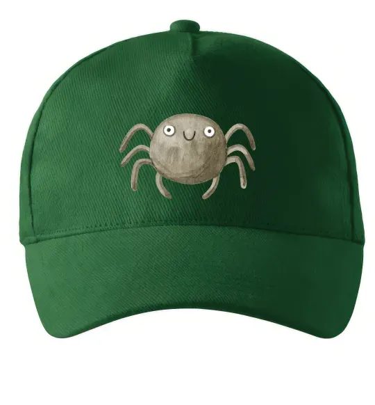 Кепка Павучок малюнок Темно-зеленый фото