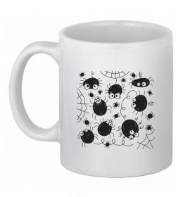 Чашка керамічна Павучки на павутинні