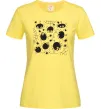 Женская футболка Павучки на павутинні Лимонный фото