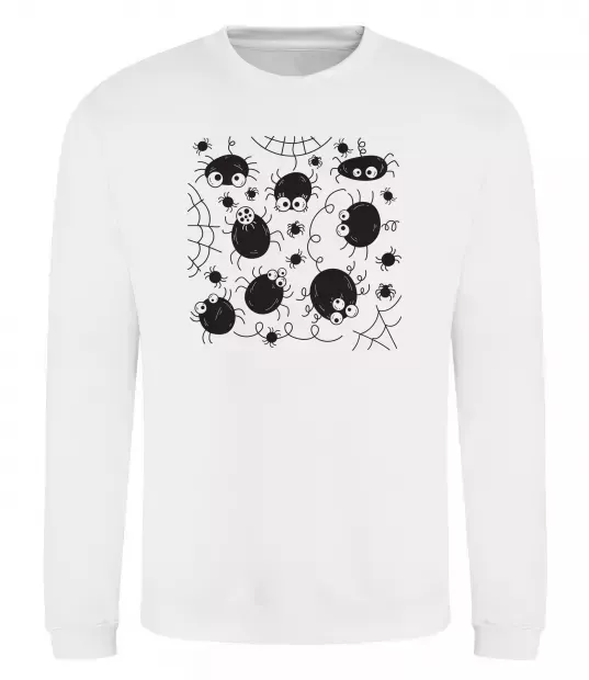 Свитшот Павучки на павутинні Белый фото