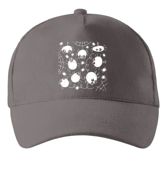 Кепка Павучки на павутинні Сірий фото
