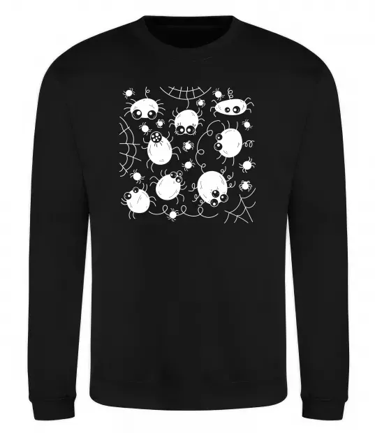 Свитшот Павучки на павутинні Черный фото