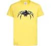 Детская футболка Павук робот Лимонный фото