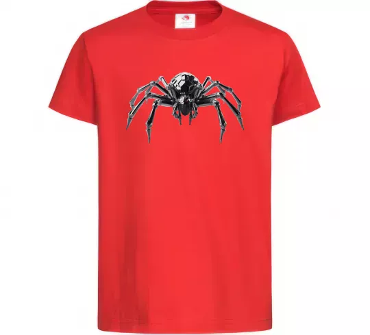 Детская футболка Павук робот Красный фото