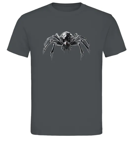 Мужская футболка Павук робот Графит фото