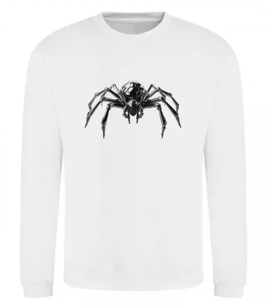 Свитшот Павук робот Белый фото