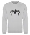 Свитшот Павук робот Серый меланж фото