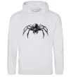 Мужская толстовка (худи) Павук робот Серый меланж фото