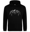 Женская толстовка (худи) Павук робот Черный Женская толстовка (худи) Павук робот Черный фото