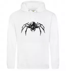 Женская толстовка (худи) Павук робот Белый фото