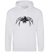 Женская толстовка (худи) Павук робот Серый меланж Женская толстовка (худи) Павук робот Серый меланж фото