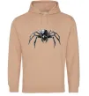 Женская толстовка (худи) Павук робот Песочный Женская толстовка (худи) Павук робот Песочный фото