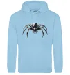 Женская толстовка (худи) Павук робот Голубой фото