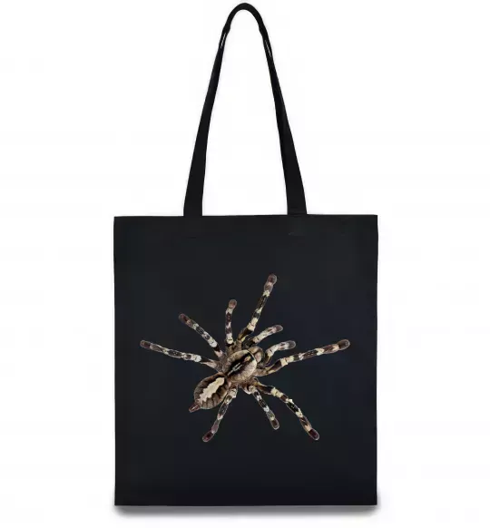 Эко-сумка Тарантул Черный фото