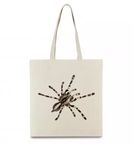 Эко-сумка Тарантул Бежевый фото