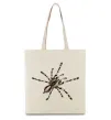 Эко-сумка Тарантул Бежевый фото