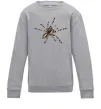 Детский Свитшот Тарантул Серый меланж фото