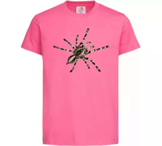 Дитяча футболка Тарантул Яскраво-рожевий фото