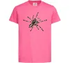 Дитяча футболка Тарантул Яскраво-рожевий фото