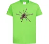 Дитяча футболка Тарантул Лаймовий фото