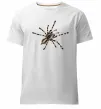 Чоловіча преміум футболка Тарантул Білий фото