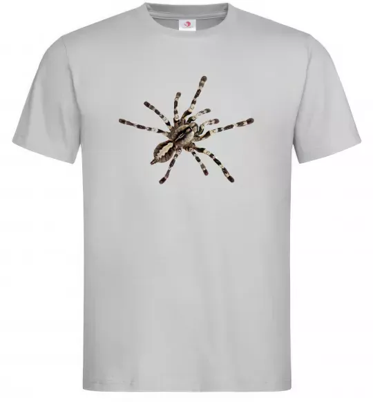 Мужская футболка Тарантул Серый фото