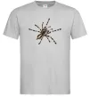 Мужская футболка Тарантул Серый фото