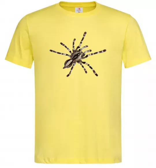 Мужская футболка Тарантул Лимонный фото