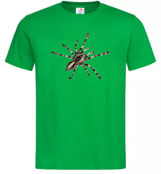 Мужская футболка Тарантул Зеленый фото