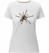 Женская премиум футболка Тарантул Белый фото
