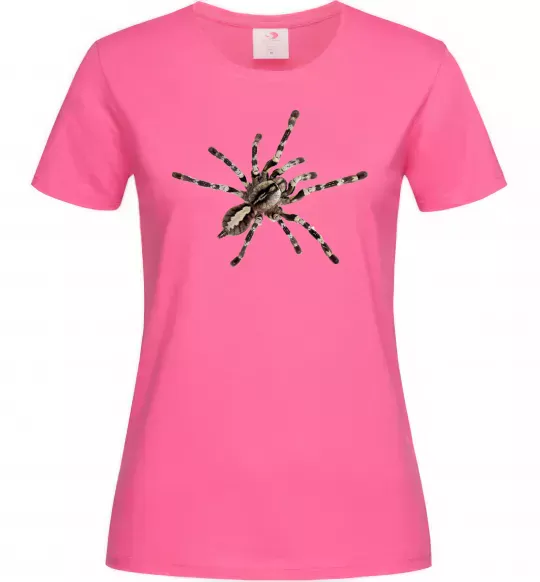 Жіноча футболка Тарантул Яскраво-рожевий фото