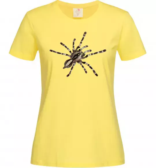 Жіноча футболка Тарантул Лимонний фото